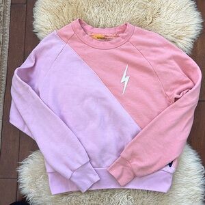 Aviator Nation Pink Sweatshirt XS